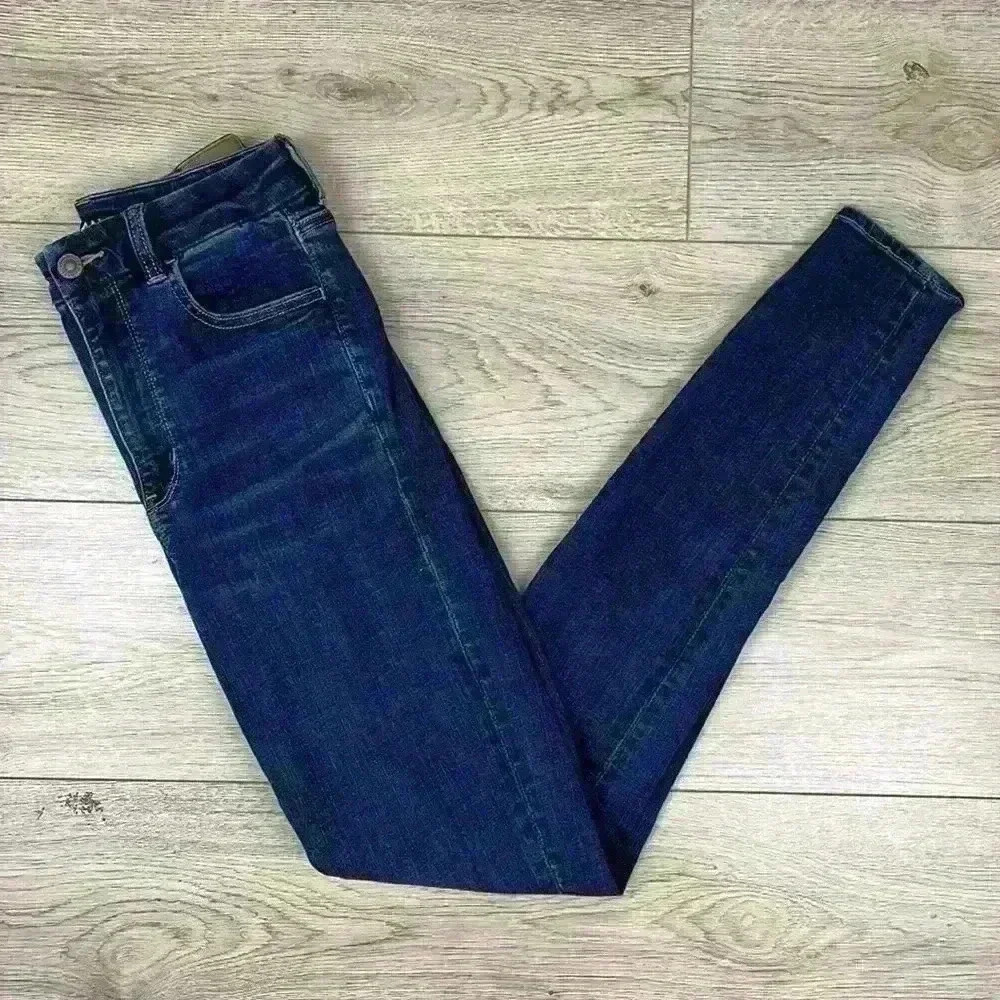 American Eagle Curvy Super Hi-Rise Jegging Size 6 Long